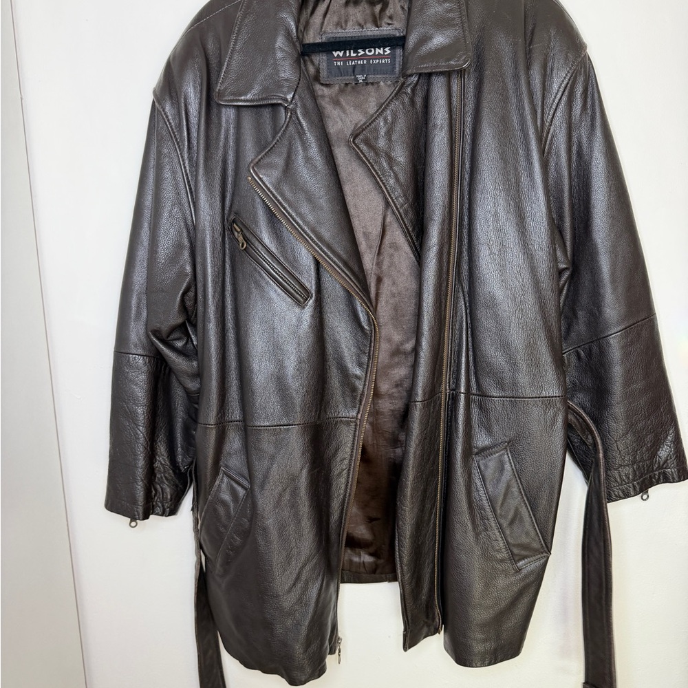 Wilsons Leather women’s Dark Brown Trench Coat